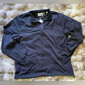 SOUTHERN TIDE- Intercoastal UPF Navy Quarter Zip Pullover size large